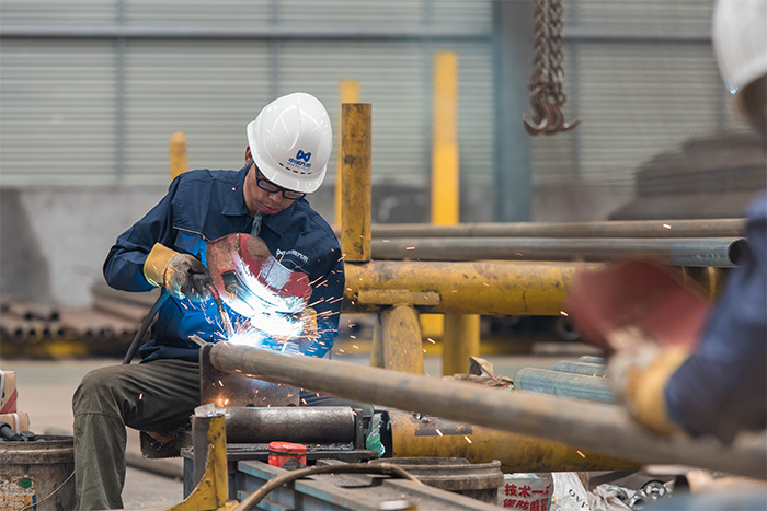 靖江网架焊接车间